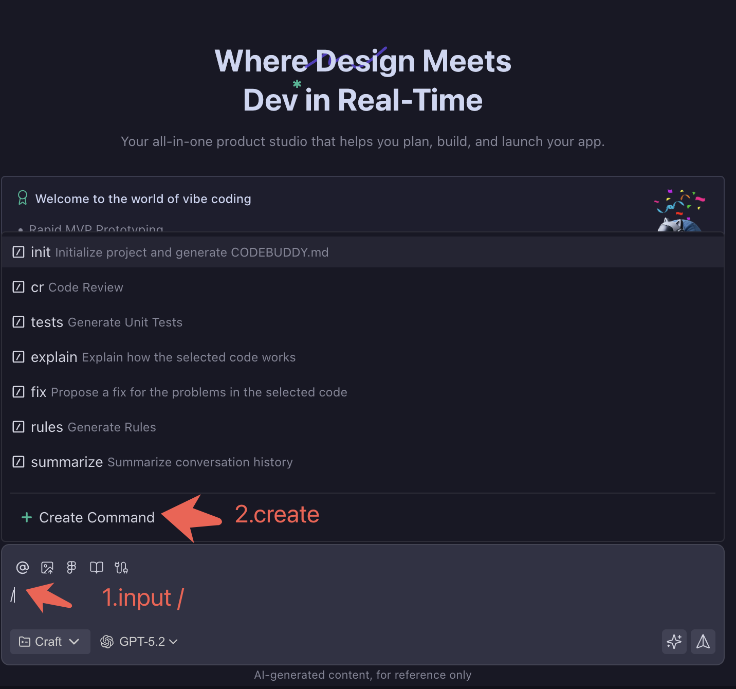 Create Custom Command